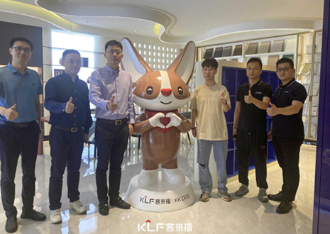 热烈欢迎中国建博会领导一行莅临350vip浦京集团智能科技股份有限公司参观指导！