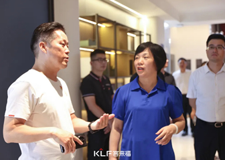 热烈欢迎南昌市新建区政协领导一行莅临350vip浦京集团参观指导！